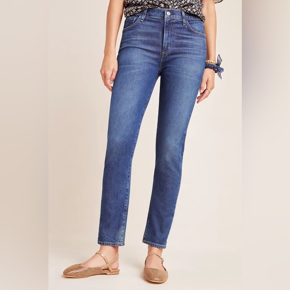 Citizens of Humanity- Harlow High-Rise Slim Ankle Jeans - Picture 1 of 5